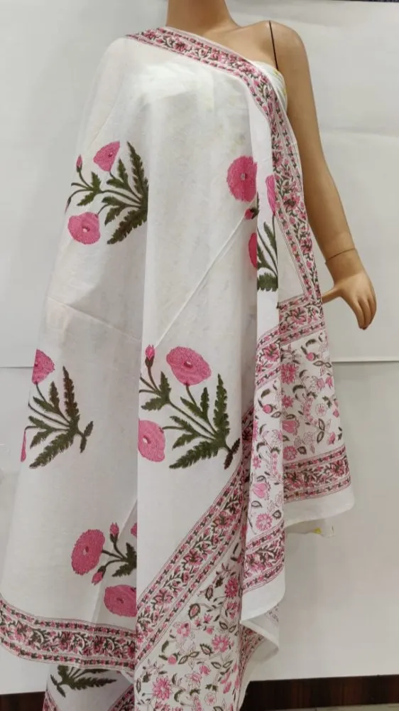 Dainty Dupattas - Sanganeri Print Category