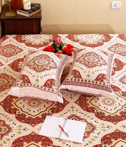 Artisanal Bedsheets - Sanganeri Print Category